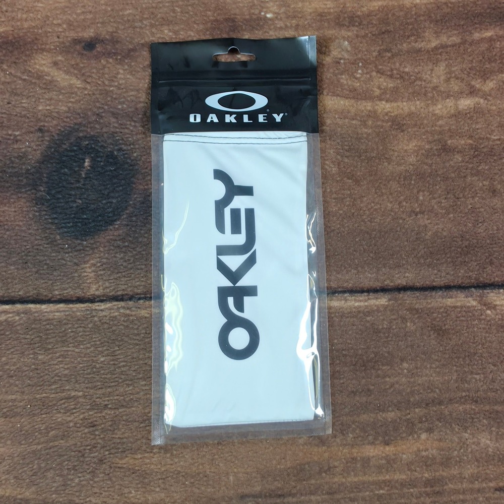 Oakley Goggles Microbag Mens OS White New Microfiber Cleaning Storage Pouch